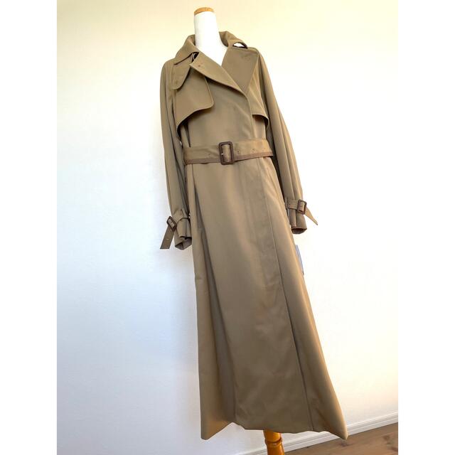 Ameri VINTAGE(アメリヴィンテージ)のアメリヴィンテージ　MINIMAL FLARE LONG TRENCH COAT レディースのジャケット/アウター(トレンチコート)の商品写真