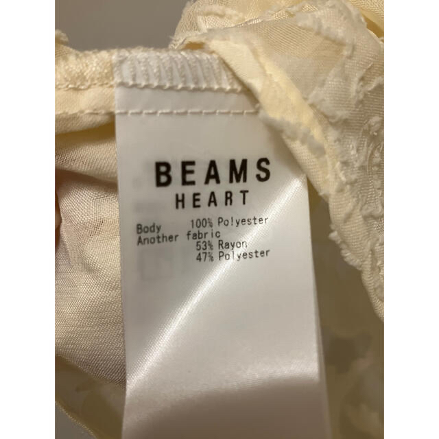 BEAMS(ビームス)のノースリーブ カットジャカード ブラウス　BEAMS レディースのトップス(シャツ/ブラウス(半袖/袖なし))の商品写真