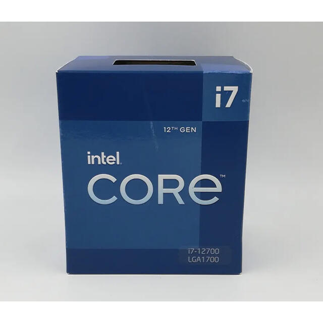 2022正規激安】 INTELECTION - 開封済み 未使用 Intel Core i7-12700