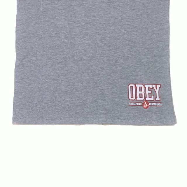 OBEY(オベイ)のOBEY オベイ ブランドロゴ タンクトップ グレー L メンズのトップス(タンクトップ)の商品写真