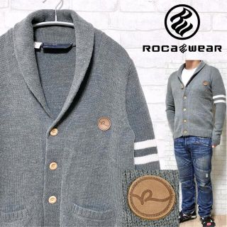 ロカウェア(Rocawear)のROCAWEAR ロカウェア カーディガン ニット ショールカラー(カーディガン)