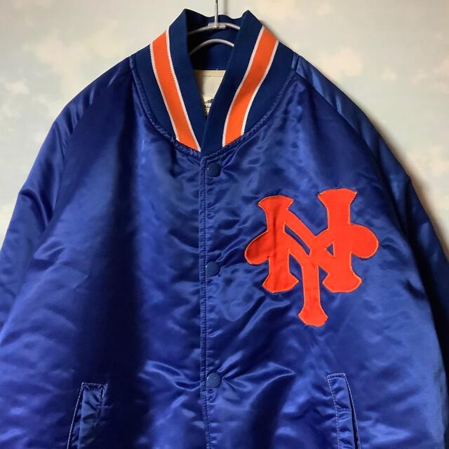 USA製 New York Mets スタジャン 80s MLB あいみょん USA製 New York Mets スタジャン 80s MLB あいみょん