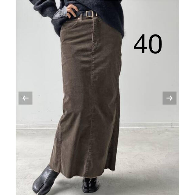 REMI RELIEF レミレリーフ Corduroy Long Skirt REMI RELIEF レミレリーフ Corduroy Long Skirt