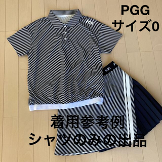 PEARLY GATES - 【 美品 】2021SS パーリーゲイツ  PGG サイズ0 半袖シャツ