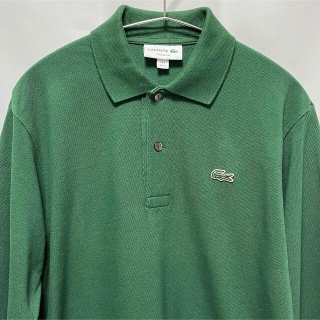 LACOSTE(ラコステ)の【新品】ラコステ現行定価¥18700日本製定番L1312ClassicFit長袖 メンズのトップス(ポロシャツ)の商品写真