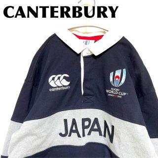 カンタベリー(CANTERBURY)のカンタベリー★ラグビーワールドカップ2019日本代表 ラガーシャツ スウェット(スウェット)