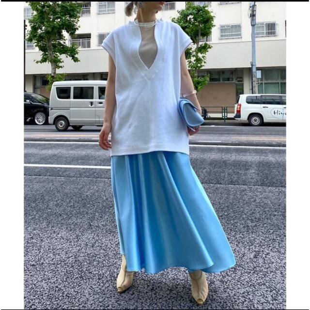 Ameri VINTAGE(アメリヴィンテージ)のAmeri  新品★ SHOREDITCH OVER DRESS レディースのワンピース(ロングワンピース/マキシワンピース)の商品写真