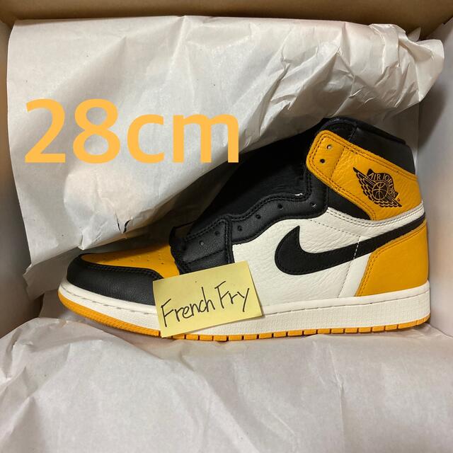 NIKE(ナイキ)のAIR JORDAN 1 RETRO HIGH OG TAXI 28cm メンズの靴/シューズ(スニーカー)の商品写真