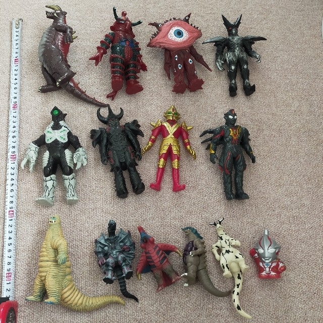かあります ウルトラマン ウルトラ怪獣 ソフビ まとめ売り 104体 ソフビも