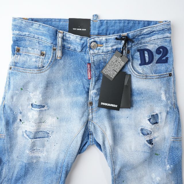 新品 2021SS DSQUARED2 TIDY BIKER JEANS87mm