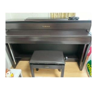 9月末まで:【美品】YAMAHA電子ピアノ　CLP-675R 2019年製(電子ピアノ)