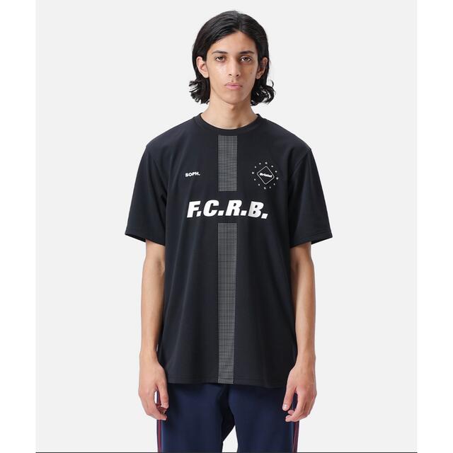 FCRB 22AW S/S PRE MATCH TOP ブラック XL