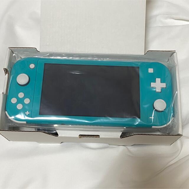 Nintendo Switch(ニンテンドースイッチ)のNintendo Switch lite スイッチ ライト ターコイズ 本体  エンタメ/ホビーのゲームソフト/ゲーム機本体(家庭用ゲーム機本体)の商品写真