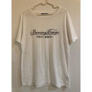 アーバンリサーチドアーズ(URBAN RESEARCH DOORS)のアーバンリサーチドアーズ　Tシャツ　プリント　ホワイト　サイズ38(Tシャツ(半袖/袖なし))