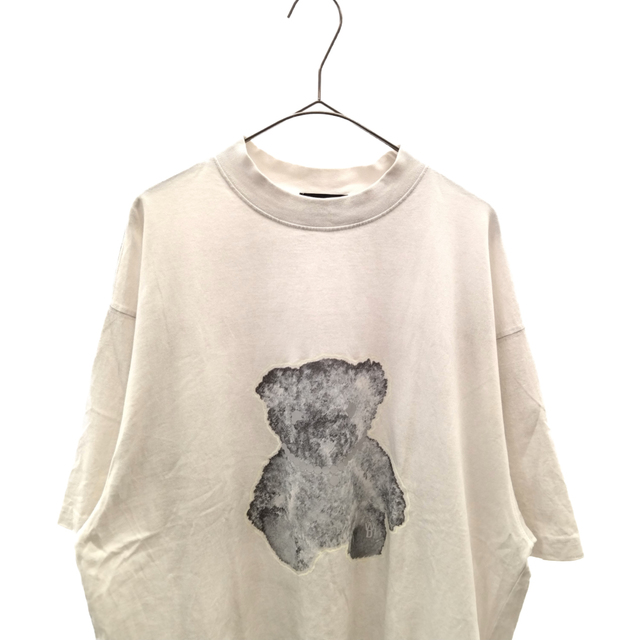 we11done ウェルダン 22SS PANEL NECKLACE TEDDY TEE WD-TT9-20-117-U