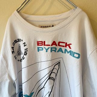 白Tシャツ　BLACKPYRAMID　ブラックピラミッド(Tシャツ/カットソー(半袖/袖なし))