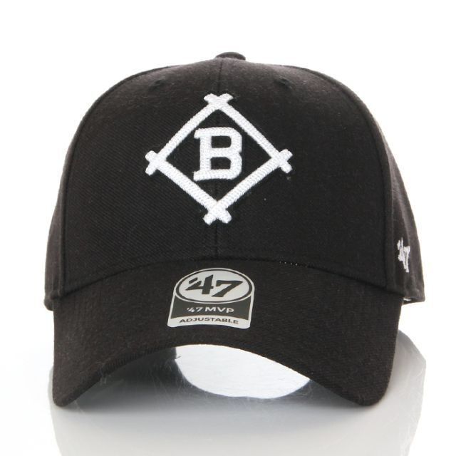 47 Brand(フォーティセブン)の【新品】47BRAND MVP キャップ B 帽子 黒 メンズ レディース メンズの帽子(キャップ)の商品写真