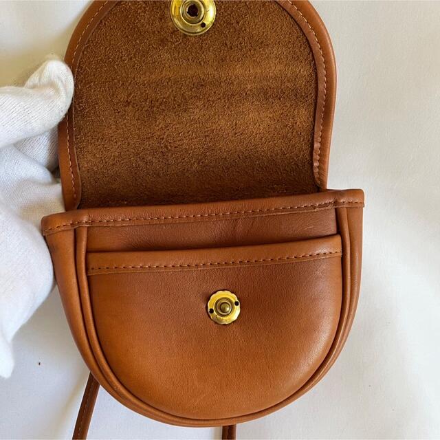 人気】オールドコーチ ショルダーバッグ コンパクト COACH ブラウン