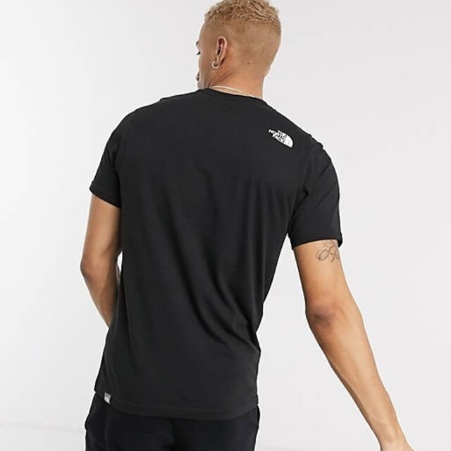 THE NORTH FACE(ザノースフェイス)のノースフェイス tシャツ 半袖 海外限定 NSE 黒 ブラック 海外Mサイズ メンズのトップス(Tシャツ/カットソー(半袖/袖なし))の商品写真