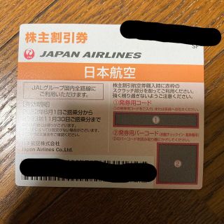 ジャル(ニホンコウクウ)(JAL(日本航空))のJAL株主優待券　1枚(その他)