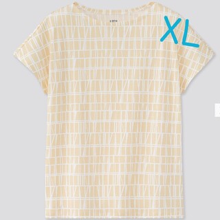 ユニクロ(UNIQLO)のユニクロフィンレイソン UT　ベージュ　新品　XL(Tシャツ(半袖/袖なし))