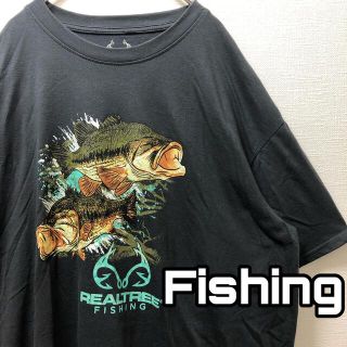 [魚 t]フィッシングTシャツ　realtree 魚(Tシャツ/カットソー(半袖/袖なし))