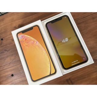 アイフォーン(iPhone)のアップル iphone XR イエロー(スマートフォン本体)