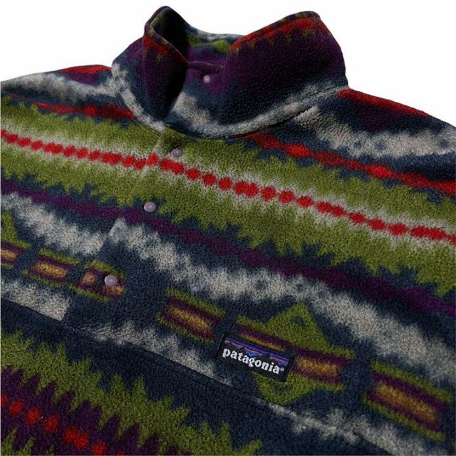 patagonia パタゴニア　シンチラスナップT  フリース　XL 雪なしタグ