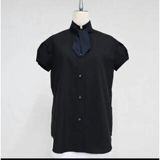 限定品　cccmalie キャップスリーブ　半袖　ブラウス　BLACK ブラック(シャツ/ブラウス(半袖/袖なし))
