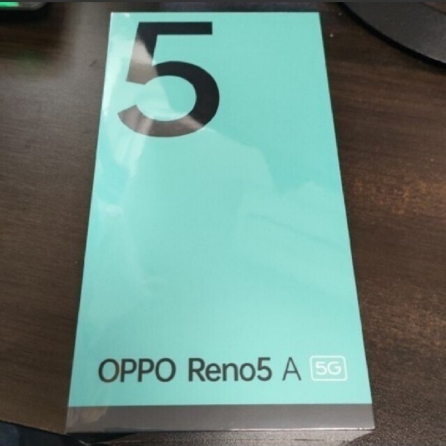 【新品未開封】OPPO Reno5 A アイスブルー 物理デュアルシム対応版