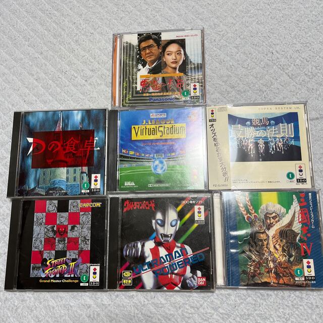 Panasonic(パナソニック)の【値下げ】3DO REAL 本体 ＆ソフト７本セット エンタメ/ホビーのゲームソフト/ゲーム機本体(家庭用ゲーム機本体)の商品写真