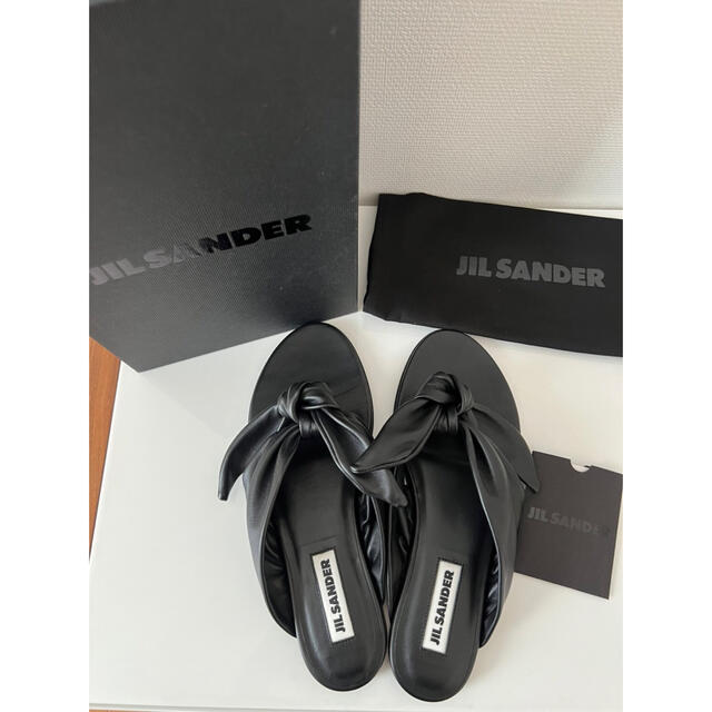 ジルサンダー  JIL SANDER リボンサンダル　38