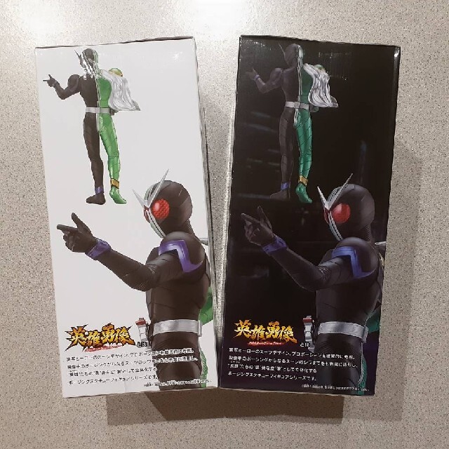 BANPRESTO(バンプレスト)の仮面ライダーW サイクロンジョーカー　ABカラー セット エンタメ/ホビーのフィギュア(特撮)の商品写真