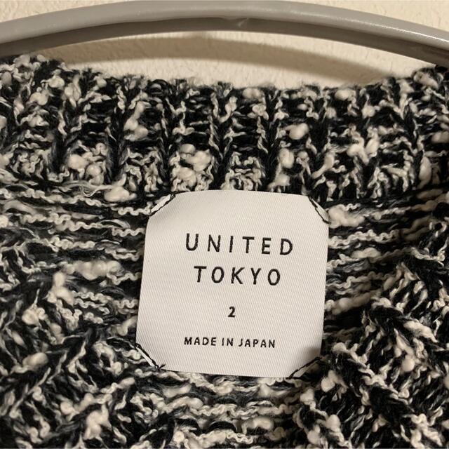 STUDIOUS(ステュディオス)の【美品】UNITED TOKYO ユナイテッドトウキョウ　総柄　ニット　厚手 メンズのトップス(ニット/セーター)の商品写真