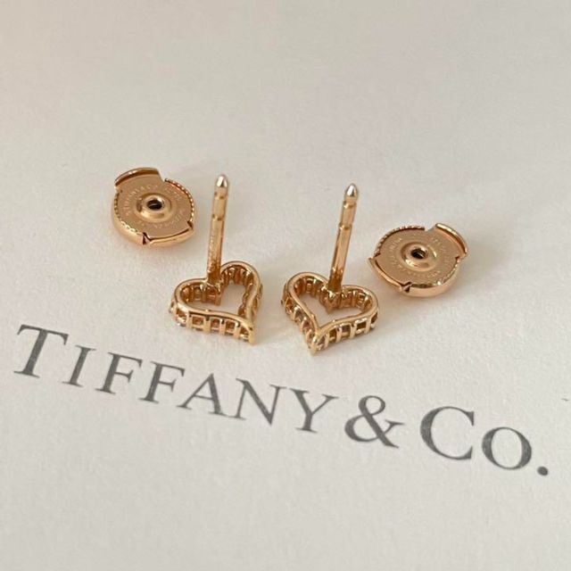ヤモンドが Tiffany 未使用ティファニーのハートダイヤモンドRG