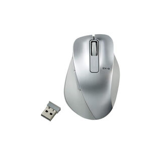 エレコム マウス ワイヤレス Mサイズ 5ボタン(戻る・進むボタン搭載) (PC周辺機器)