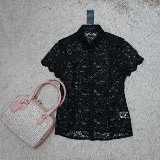 ☆新品☆ BURBERRY/バーバリー レース ブラウス 38