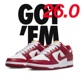 ナイキ(NIKE)のNike Dunk Low Gym Red ナイキ ダンク ロー ジムレッド(スニーカー)