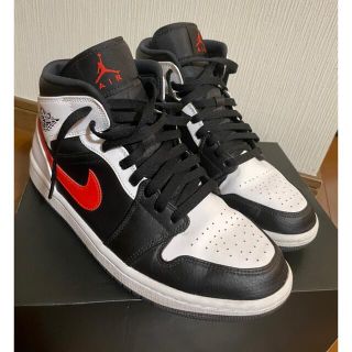 ナイキ(NIKE)のNIKE AIR JORDAN 1 MID CHILE RED 26㎝(スニーカー)