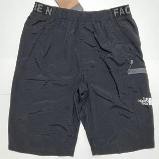 ザノースフェイス(THE NORTH FACE)のXS  新品 海外限定 ノースフェイス ロゴ ショート パンツ ショーツ 黒(ショートパンツ)