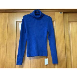 グレイル(GRL)のタートルネックセーター タグ付き 長袖 ブルー青 ニット(ニット/セーター)