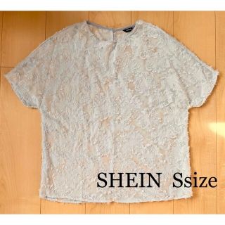 SHEIN Ssize  レース トップス(カットソー(半袖/袖なし))