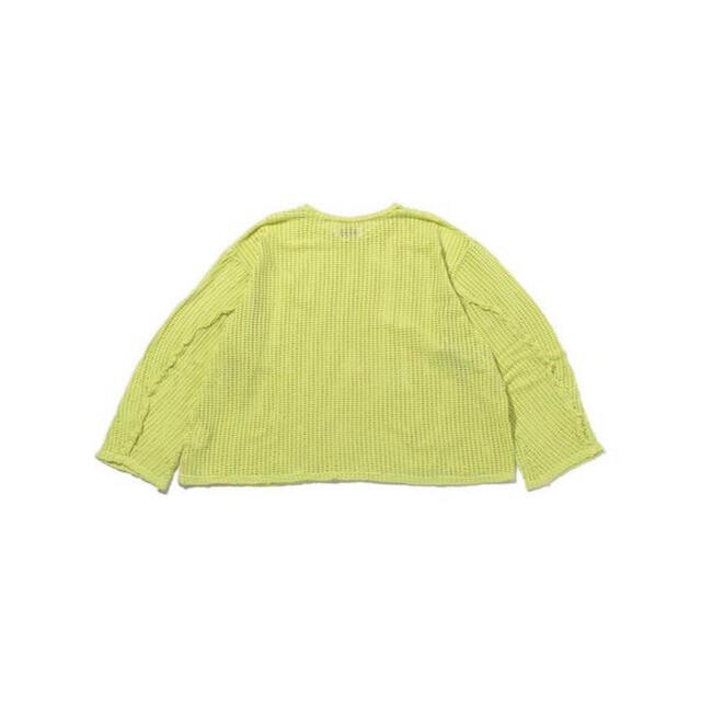 Jieda(ジエダ)のJieDa MESH L/S T-SHIRT YELLOW 2 メンズのトップス(Tシャツ/カットソー(七分/長袖))の商品写真