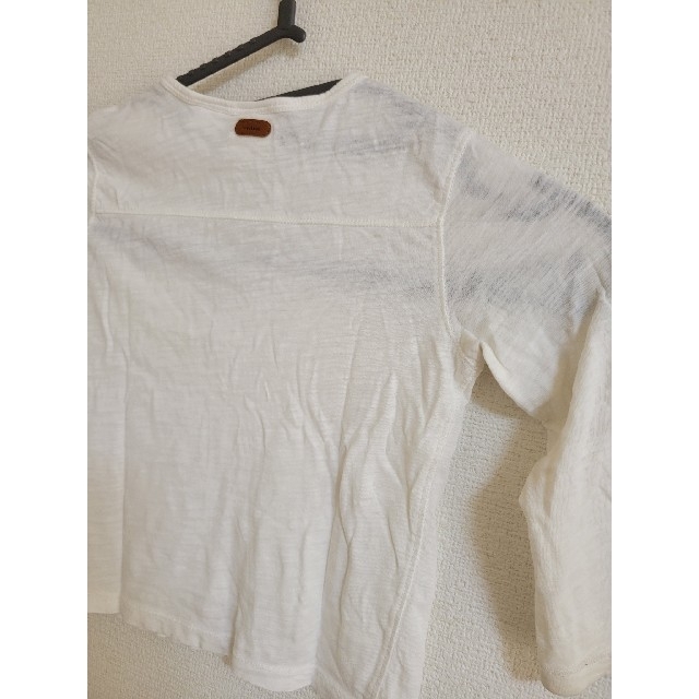 ZARA(ザラ)のZARA ロールアップ キッズ/ベビー/マタニティのキッズ服男の子用(90cm~)(Tシャツ/カットソー)の商品写真