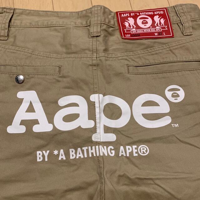 A BATHING APE(アベイシングエイプ)のa ape ショートチノパン　Mサイズ メンズのパンツ(ショートパンツ)の商品写真