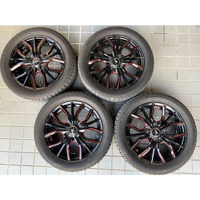 ★超美品★レオニスLV★ホイールセット★165/55R15★6～7分山 自動車/バイクの自動車(タイヤ・ホイールセット)の商品写真