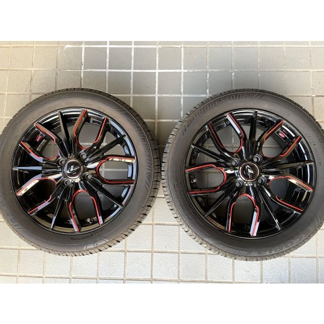 ★超美品★レオニスLV★ホイールセット★165/55R15★6～7分山 自動車/バイクの自動車(タイヤ・ホイールセット)の商品写真