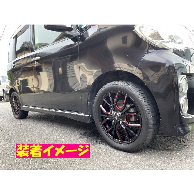 ★超美品★レオニスLV★ホイールセット★165/55R15★6～7分山 自動車/バイクの自動車(タイヤ・ホイールセット)の商品写真