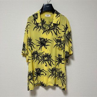 celine 21ss  LOOSE HAWAIIAN SHIRT