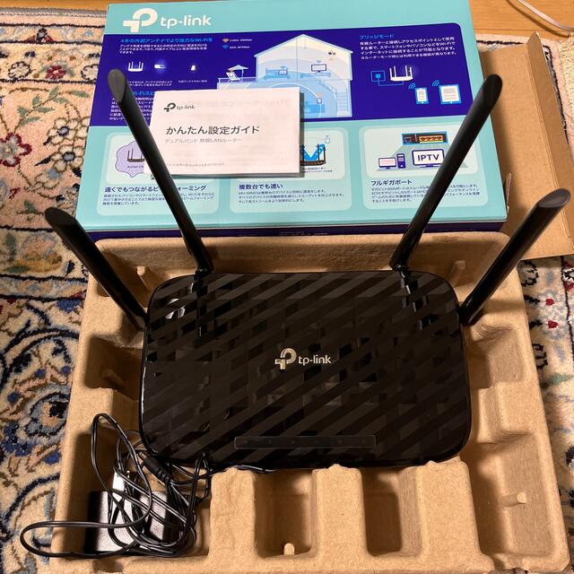 TP-Link WiFi 無線LAN ルーター スマホ/家電/カメラのPC/タブレット(PC周辺機器)の商品写真